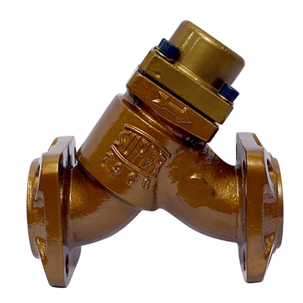 Cast Iron Y Type Strainer Valve, Flanged, for Ammonia Refrigeration
