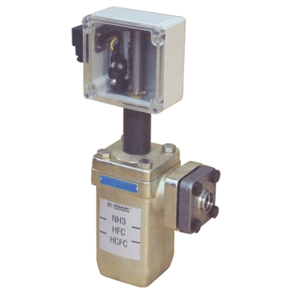 Float Switch - R717/R22/R502/R404A Compatible, Max 28 Bar Pressure | Adjustable Level Differential, Transparent Cover, Blue Color