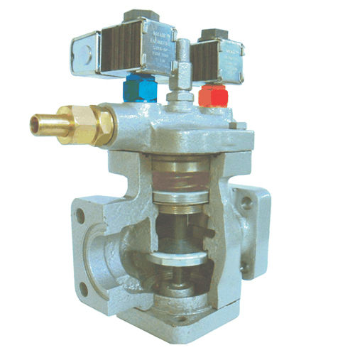 SOSV-SERVO OPERATED SOLENOID VALVES Flanged conn