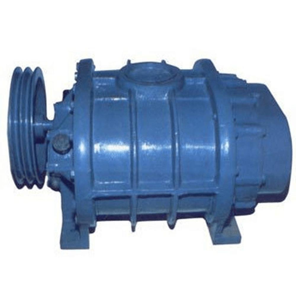 Rotary Air Blower Twin Lobe - Flow Rates 25m3/hr to 400m3/hr, Blue Color, Industrial Application Ready to Install