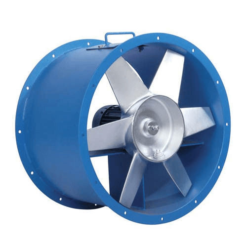 Blue Axial Flow Fans