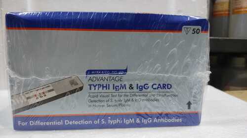TYPHI IgM IgG Card
