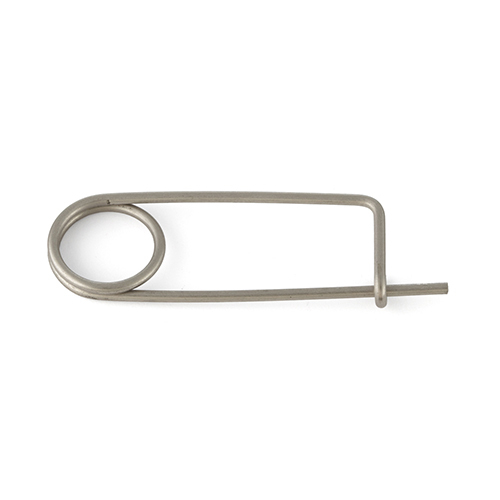 Safety Pin - Spring Steel, Stainless Steel, Silver Color | Elongate Head, Powder Coated Finish, High Standard for Industrial & Commercial Use