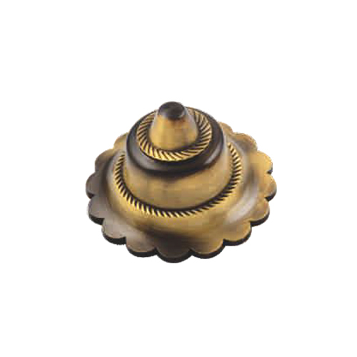 Flower Doom Cap - Stainless Steel 1 to 3 Inch Sizes Brown Color with Durable Screen Netting
