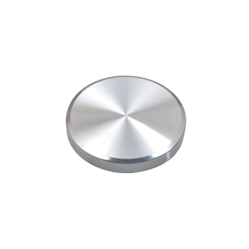 Brass Round Cap - Stainless Steel, 1/2 to 1 Inch Size Variants, Silver Color, Corrosion Resistant with Excellent Electrical Conductivity