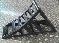 Metal Truck Wheel Chock-2.6 Kg - Size: 290 X 180 X 130 Mm