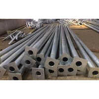 15 Feet Swaged Pole - Color: Silver