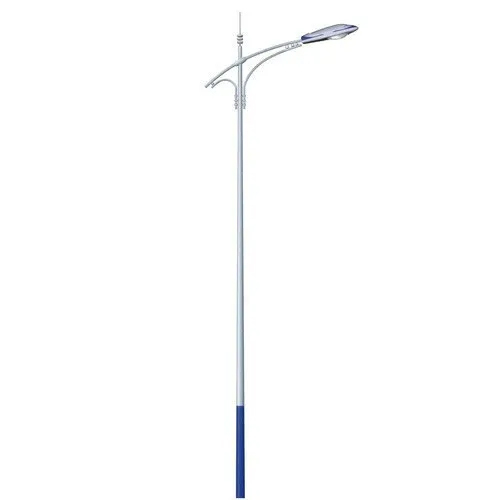Single Arm Bracket Tubular Street Light Pole