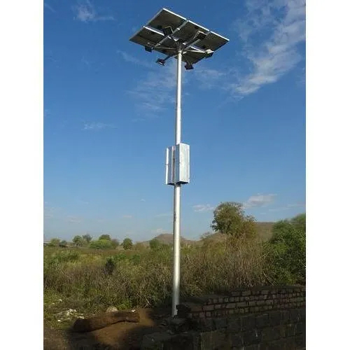High Mast Solar LED Light Pole
