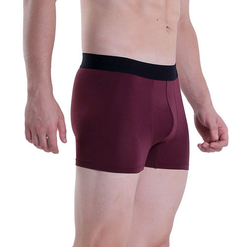 Maroon Abstract Trunk Underwear