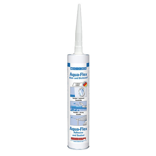 Transparent Aqua Flex Ms Polymer Adhesives 310 Ml White