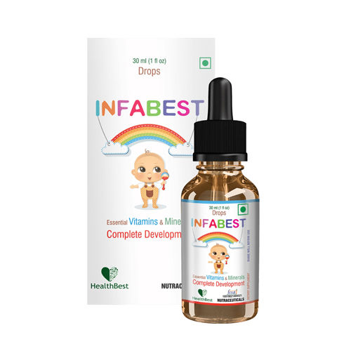 30Ml Infabest Multivitamins Drops For Kids And Toddlers Dosage Form: Liquid