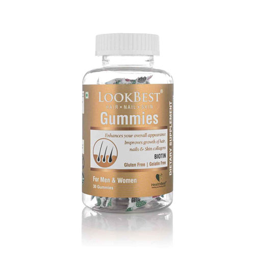 Lookbest Hair Nail and Skin Gummies