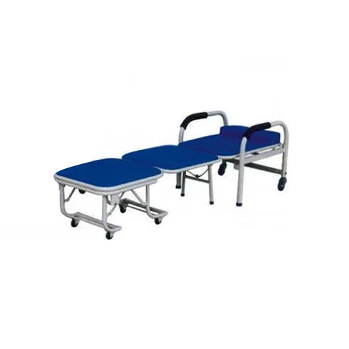 Mild Steel Hospital Attendant Bed Cum Chair