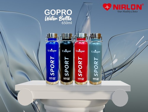 Nirlon Stainless Steel Vacuum Bottle GOPRO 650ml