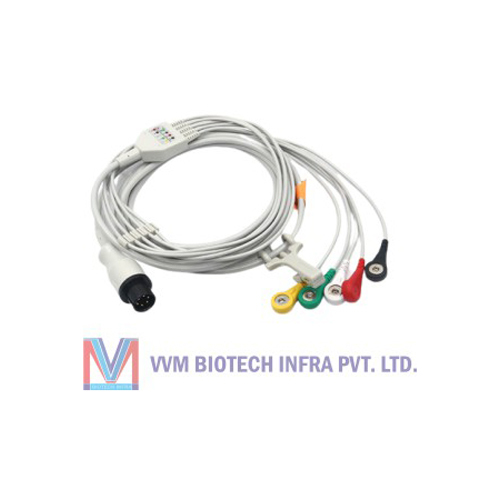 5 Lead Ecg Compatible Cable Application: Industrial
