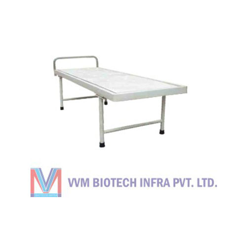 Hospital Attendant Bed - Stainless Steel, Different Sizes | Eco-Friendly, Durable, Indian Style