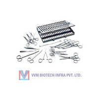 स्टील हॉस्पिटल सर्जिकल इंस्ट्रूमेंट्स किट