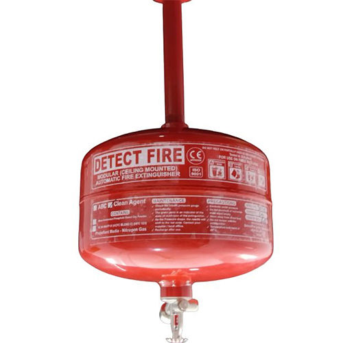 Red Ceiling Mounted Fire Extinguisher (Modular)