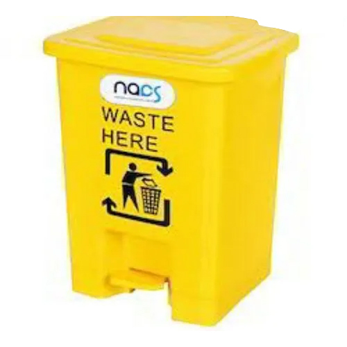 Plastic Yellow Dustbins - Plastic Type: Pvc