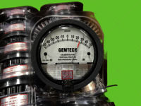 GEMTECH Differential Magnehelic Pressure Gauge Range 0-6 MM