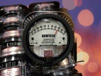 GEMTECH Differential Magnehelic Pressure Gauge Range 6-0-6 MM