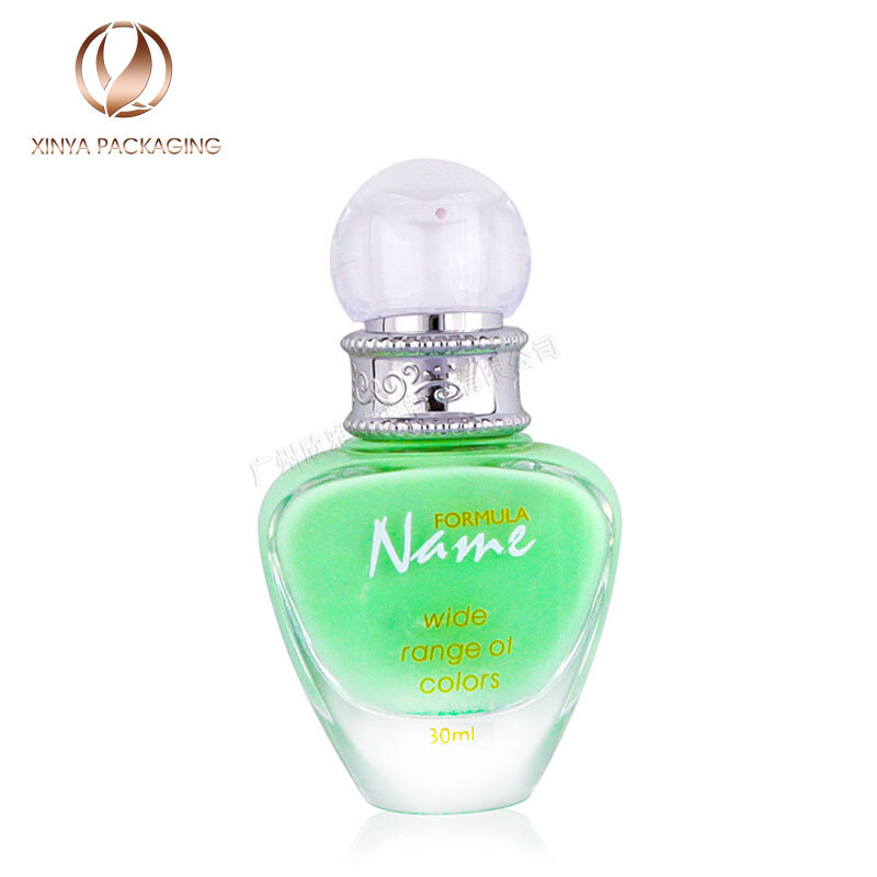 New 30ml Modern heart shaped Dropper Bottles serum essential oil glass bottle skincare cosmetic packaging makeup foundation lotion