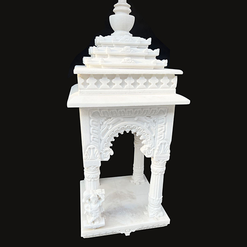 Pooja Mandir Marble Chatri White