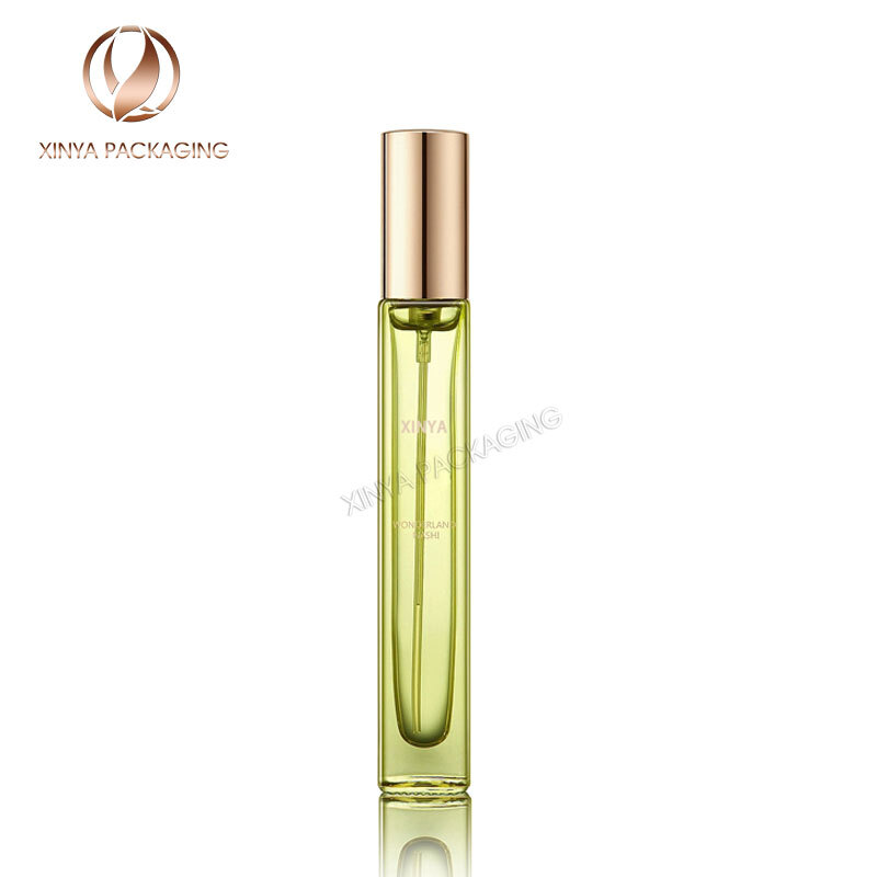10ml square round thick Glass Bottle perfume pump spray toner roller spliter sample bottle for skincare cosmetic packaging personal care