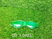 COLD EYE MASK WITH STICK-ON STRAPS (GREEN) (0403)