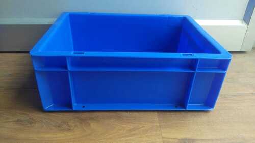 Mesh Blue Plastic Crate