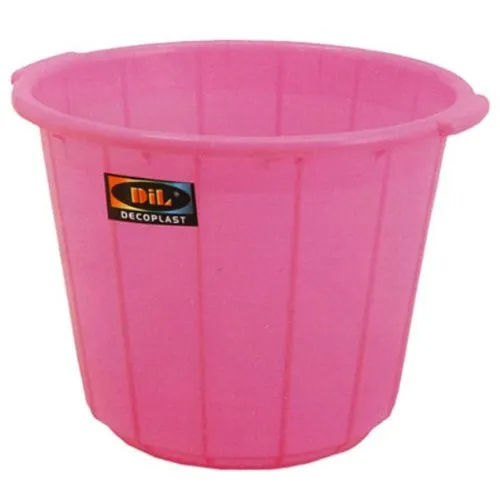 Bathroom Plastic Bucket Hardness: Rigid