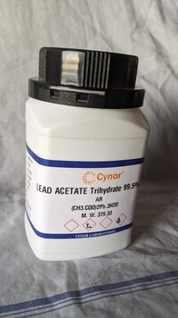 Lead Acetate Trihydrate - 99% Extra Pure, White To Off-white Crystalline Powder, Cas No: 6080-56-4, Lab Grade, Ideal For Textile Printing, Hair Coloring Dyes, And Paints