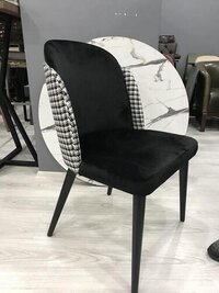 Wooden Cross Bag Chair With Cushion For Restaurant Cafe