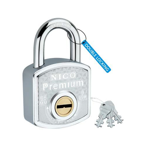 Polished 65Mm Premium Pad Locks