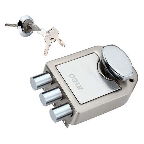 Polished 3 Bullets Bolt Lock