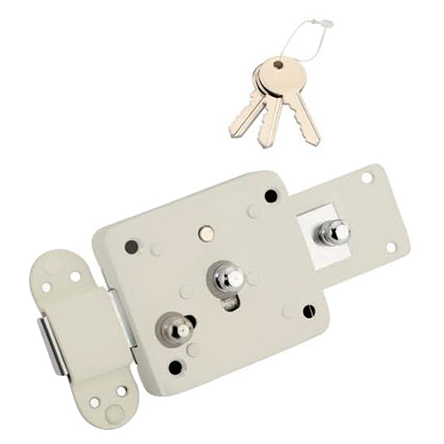 Polished 3 And 6 Turn Powder Coated Interlock