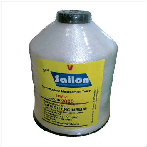White Sailon Nw2 2000 Multifilament Twine