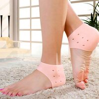 ANTI CRACK SILICON GEL HEEL MOISTURIZING SOCKS FOR FOOT CARE MEN WOMEN