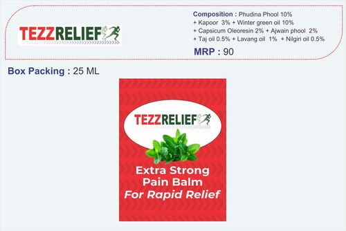 Extra Strong Pain Relief Balm 25 ml