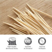 WOODEN TOOTHPICKS WITH DISPENSER BOX (0834)