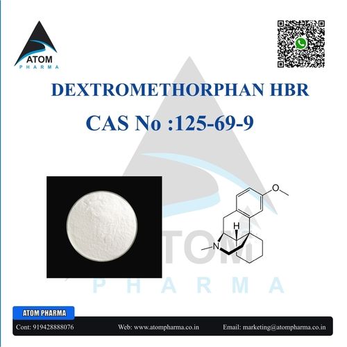 Dextromethorphan Hbr Api Cas No: 125-69-9