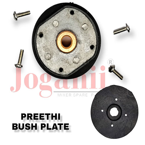 Black Preethi Bush Plate