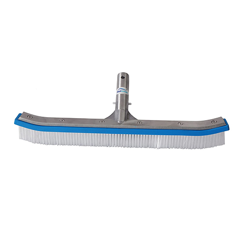 BlueWave 18 Inch Swimming Pool Aluminum Wall Brush With Poly Bristle