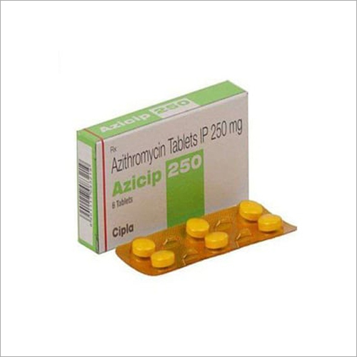 250 MG  Azithromycin Azicip Tablet