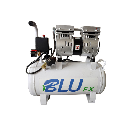 Oil Free Air Compressor - New Stainless Steel, Lubricated & Silent Operation