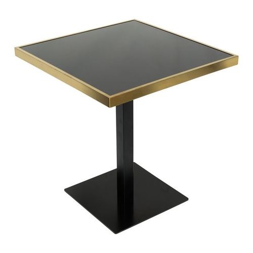 iron leg wooden top dainng table for rastaurant cafe