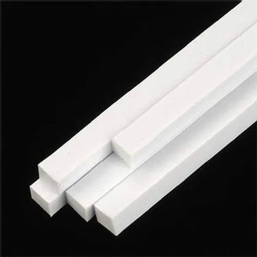 White Pp Square Rod