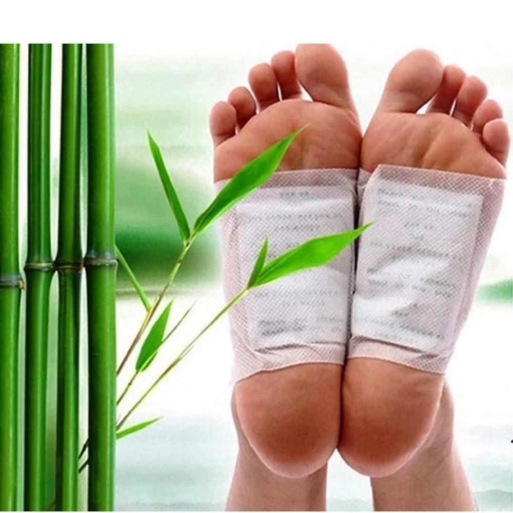 KINOKI CLEANSING DETOX FOOT PADS GINGER AND SALT FOOT PATCH 10PCS
