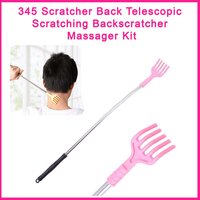 SCRATCHER BACK TELESCOPIC SCRATCHING BACKSCRATCHER MASSAGER KIT BACK SCRATCHER  (0345)